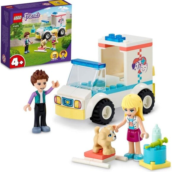 Brand New Lego Friends Pet Clinic Ambulance 41694 - Picture 1 of 13